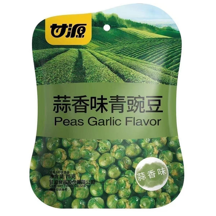 甘源蒜香味青豌豆75g*1袋 75 克