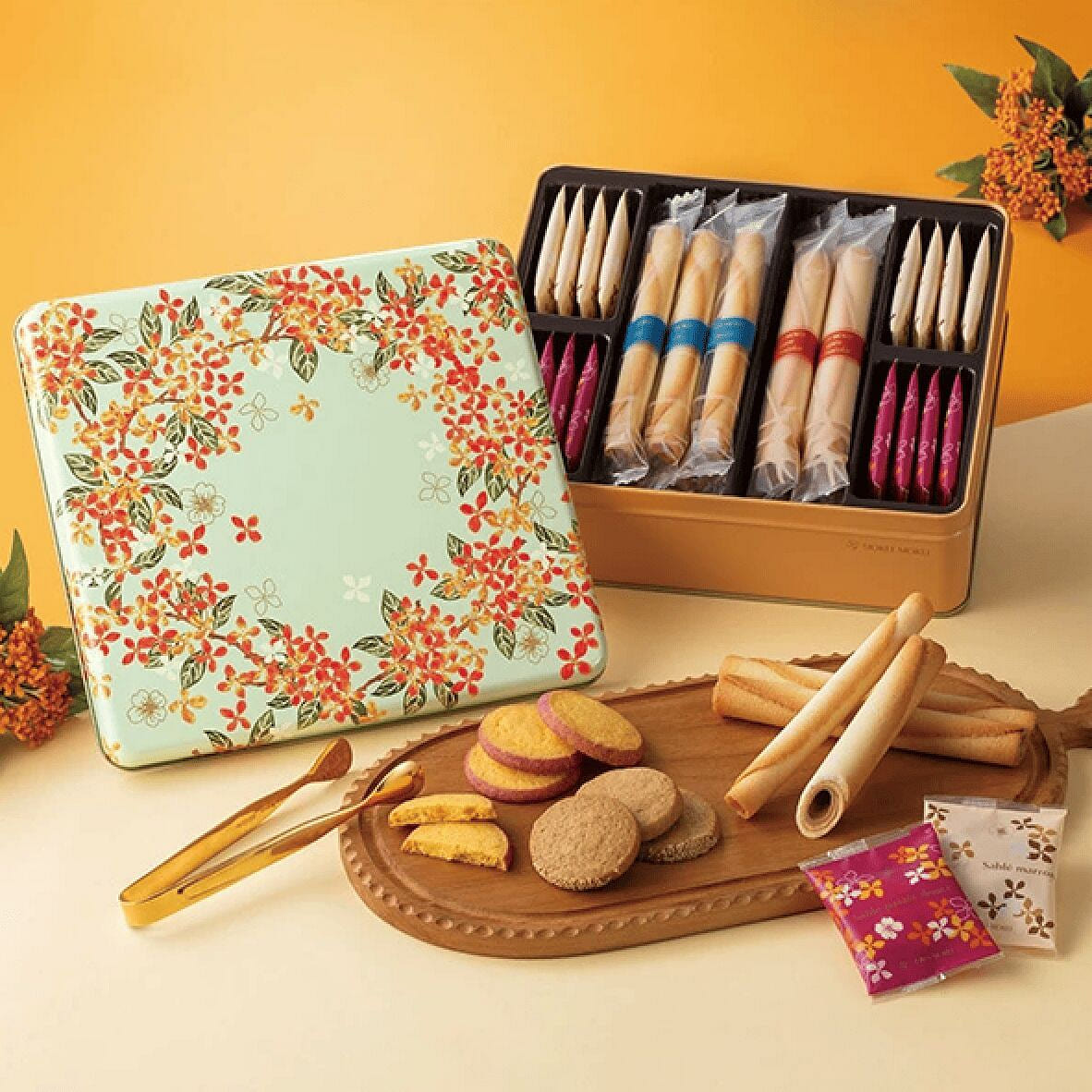 YokuMoku Egg Roll Cookie Assortment 26 pcs 1 box