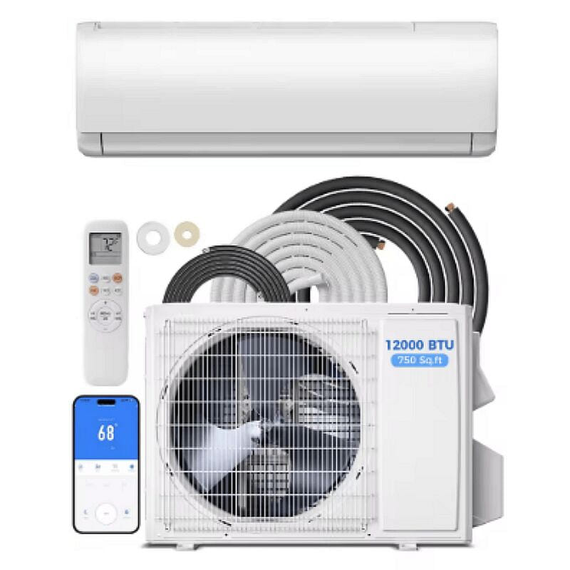 12000 BTU Mini Split AC/Heating System 1 count