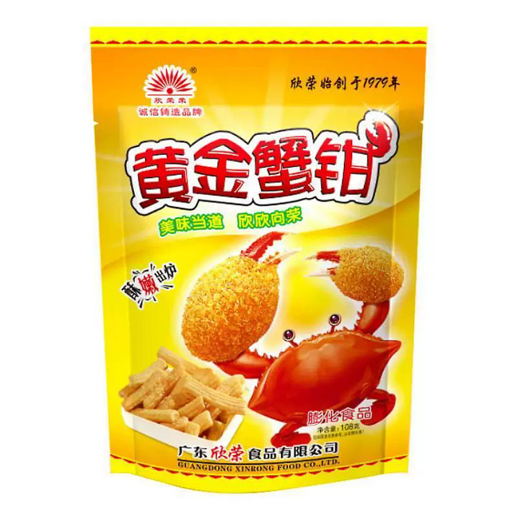 Golden crab claws 108g*1 bag 108 g