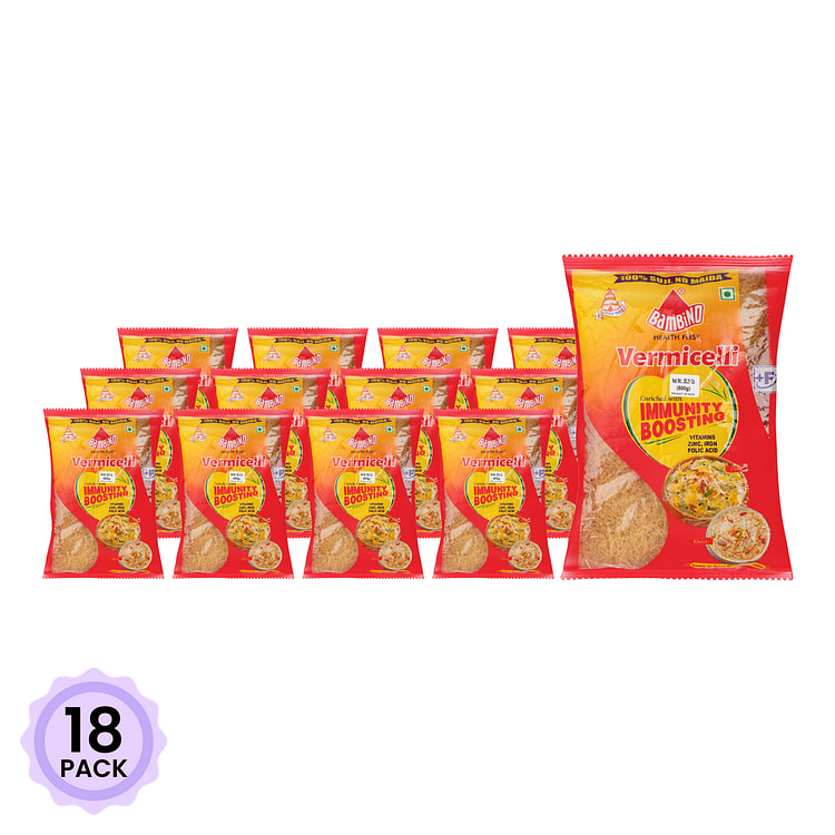 Bambino Plain Vermicelli 1000 g*18 pack