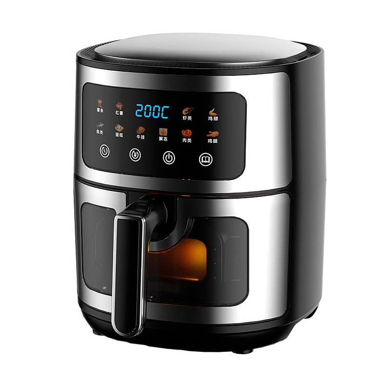 Air Fryer with Window Visible, 4.8L Air Fryer