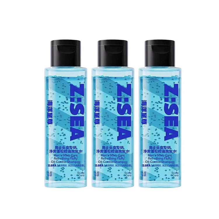 海洋至尊 男士净爽控油洗发水 旅行装60ml*3 180 毫升