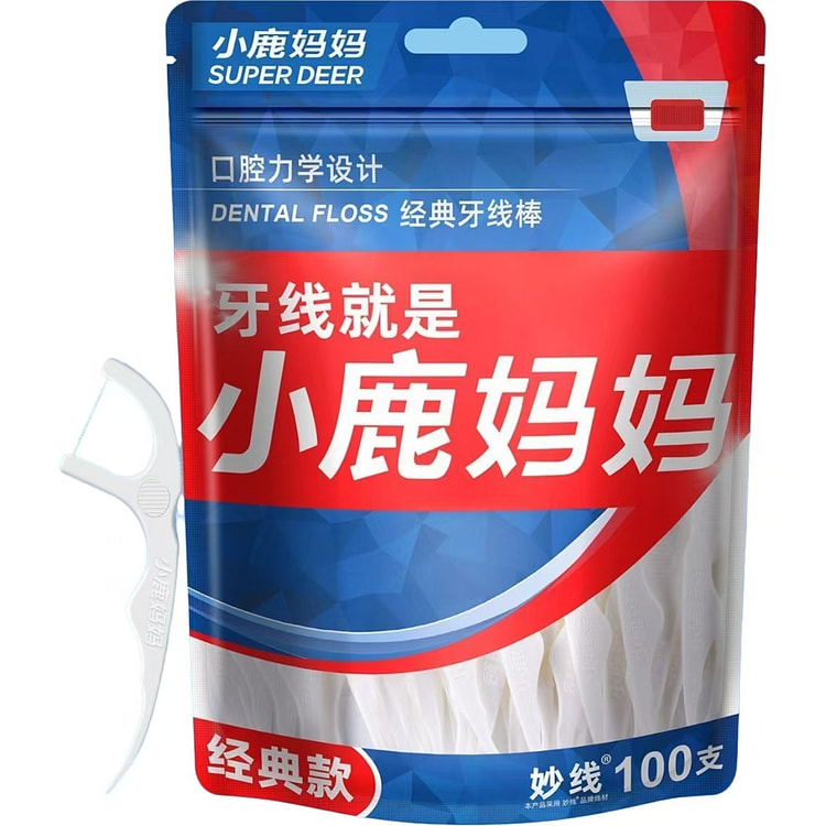 小鹿妈妈牙线*3（300支） 3 包
