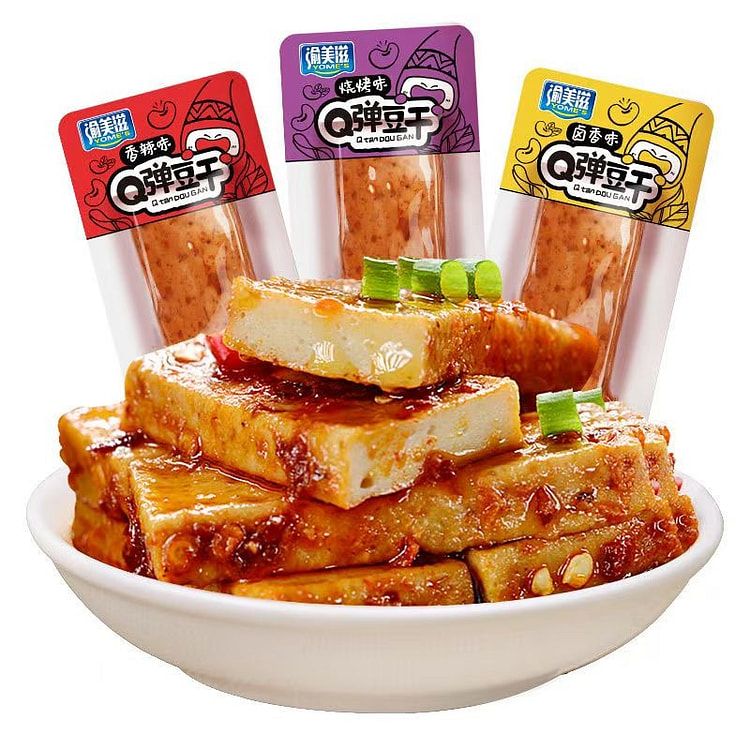 Q Spring dried tofu 10 bags of healthy snacks