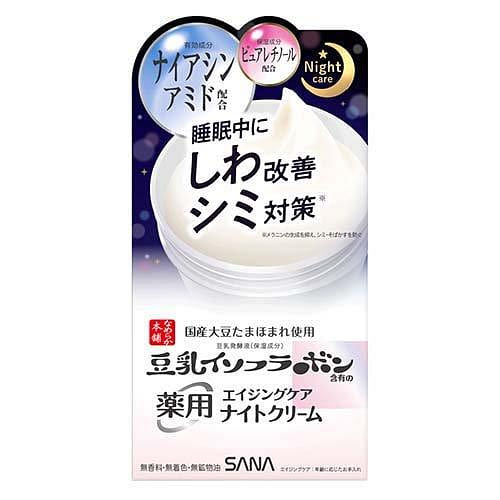 SANA Soymilk Anti-Wrinkle Night Cream 50g 1 unidad