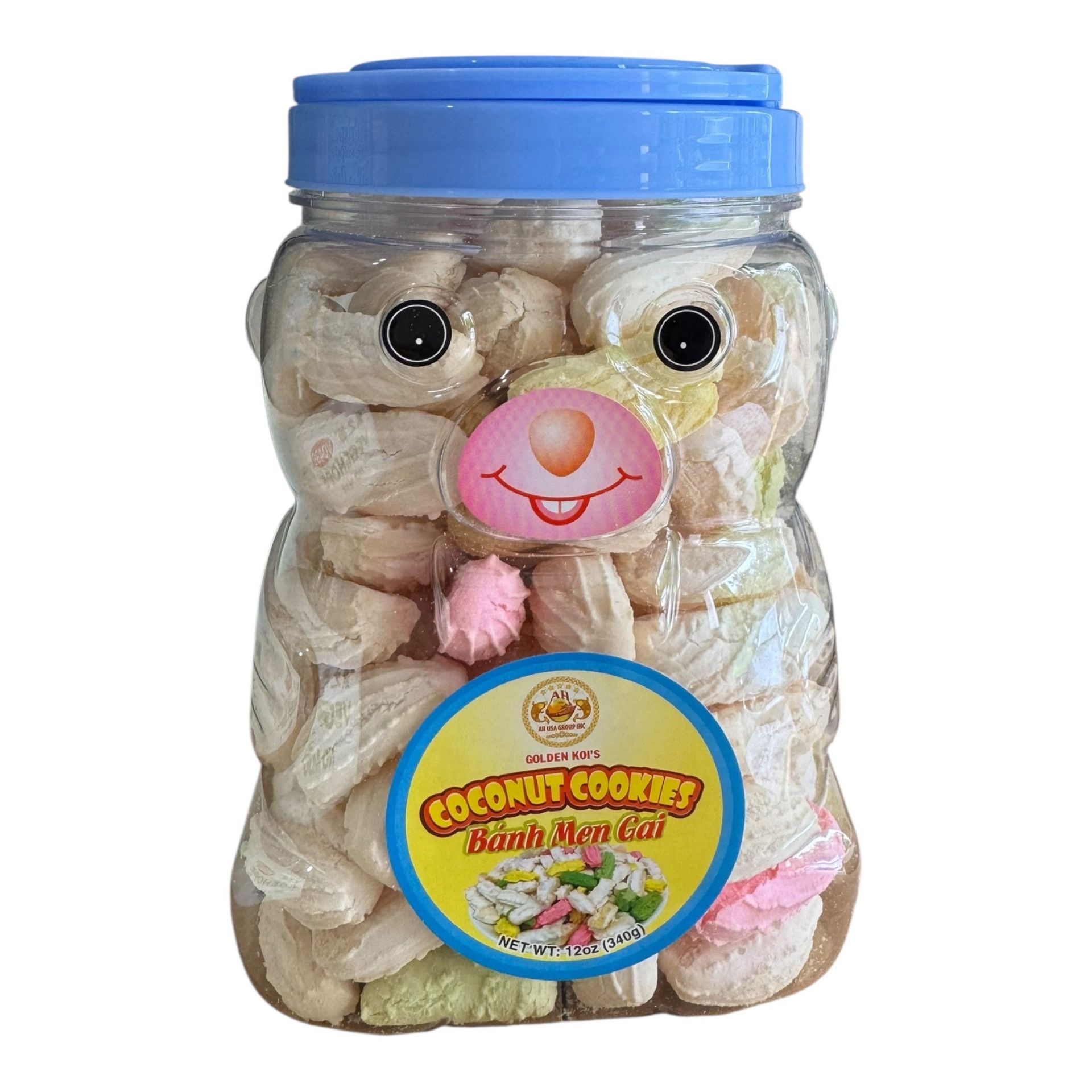 Golden Koi's Coconut Cookies Banh Men Gai 340 g