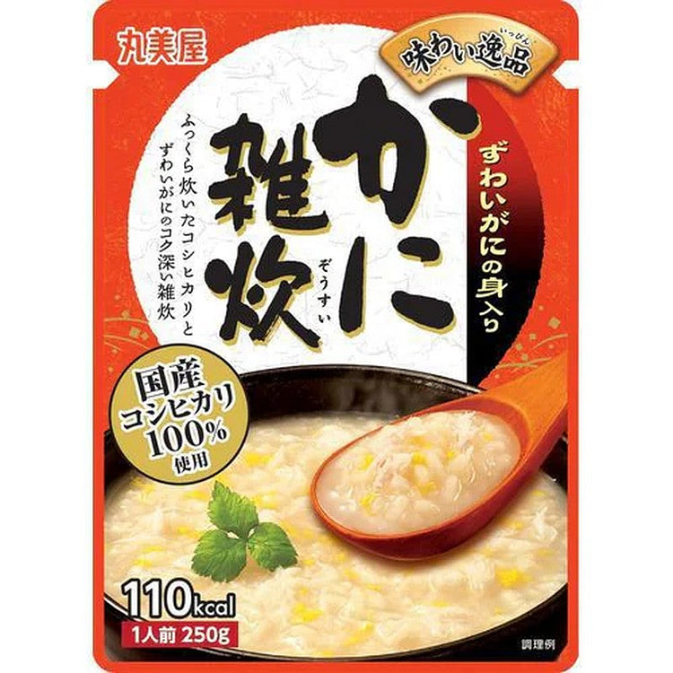 Marumiya 蟹米粥袋装 250g