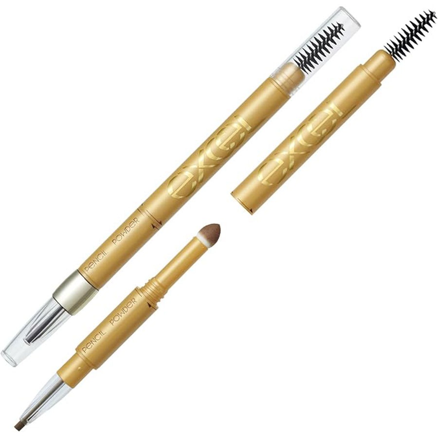 Excel パウダー＆ペンシル アイブロウ EX PD07 モカブラウン