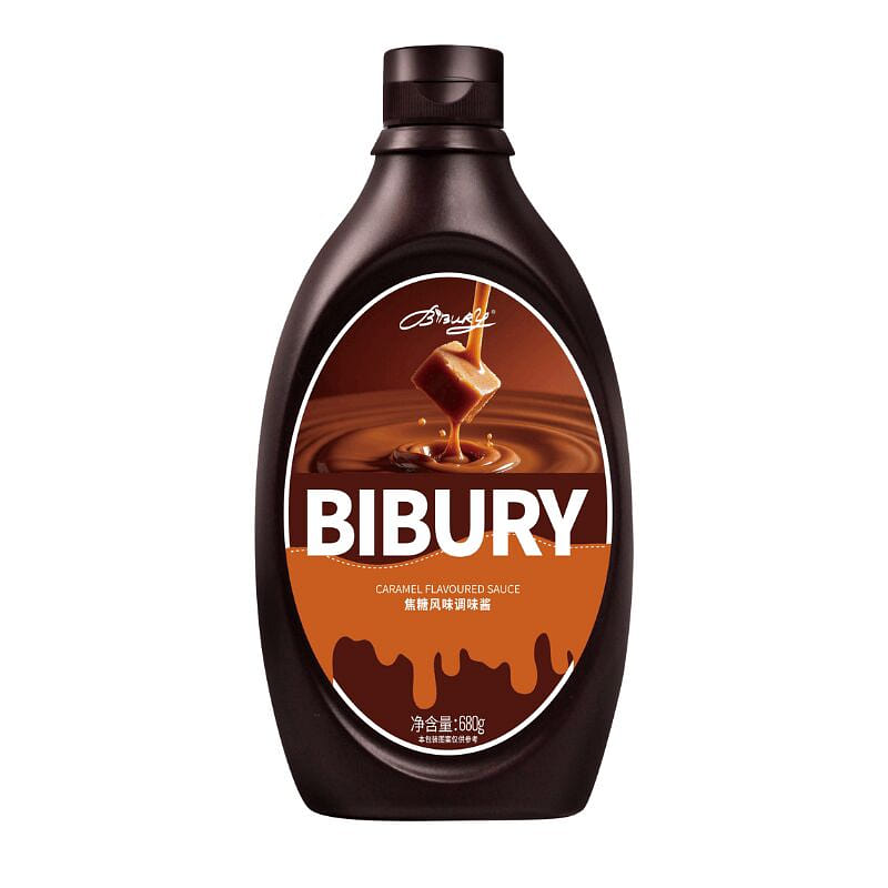 Bibury caramel flavor syrup 680g 680 g
