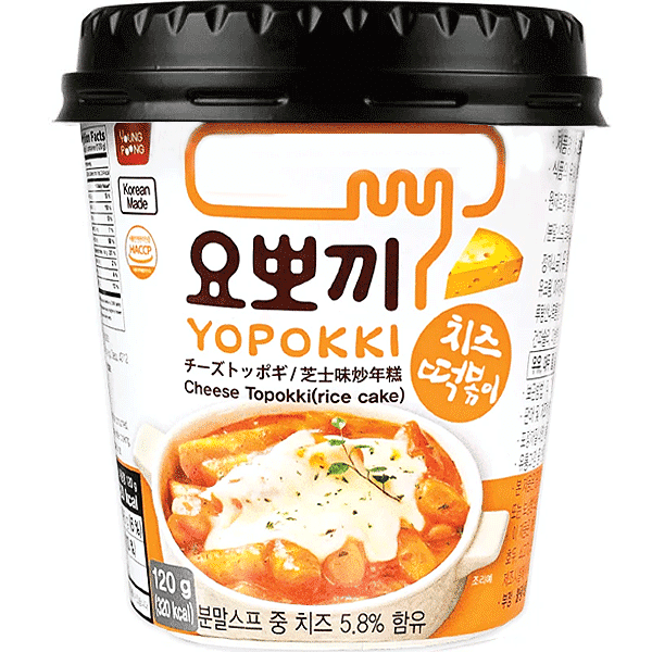 Yopokki Cheese Topokki 120g 120g 1 each