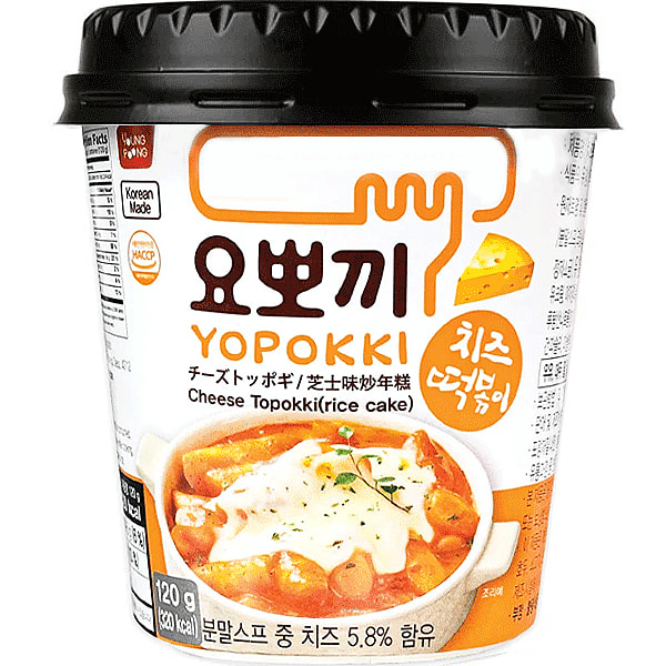 Yopokki Cheese Topokki 120g 120g