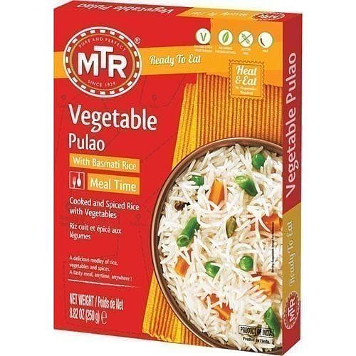MTR Vegetable Pulao (Ready-to-Eat), 10.5 oz box 10.5 oz