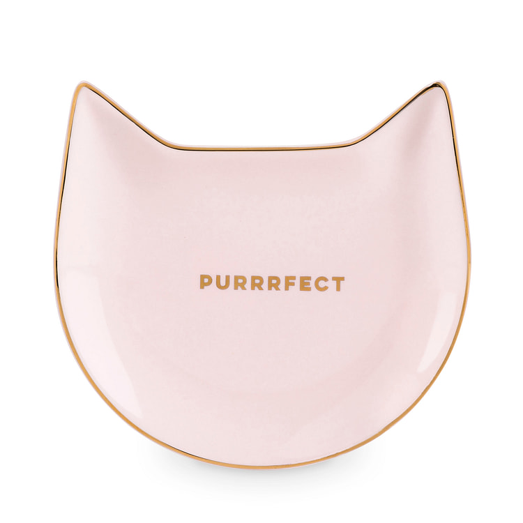 Purrrfect: Pink Cat Tea Tray