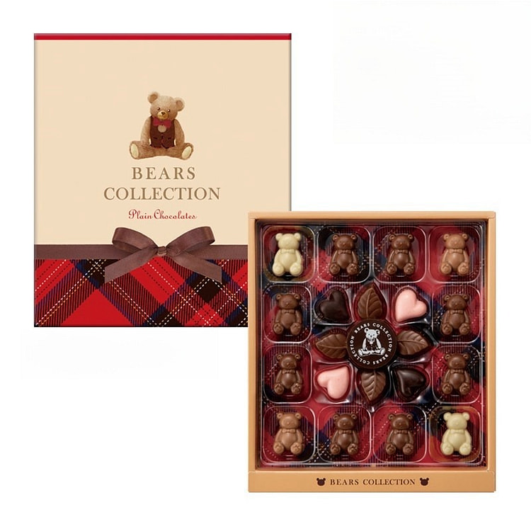 Bear Shaped Chocolate Gift Box 21pcs