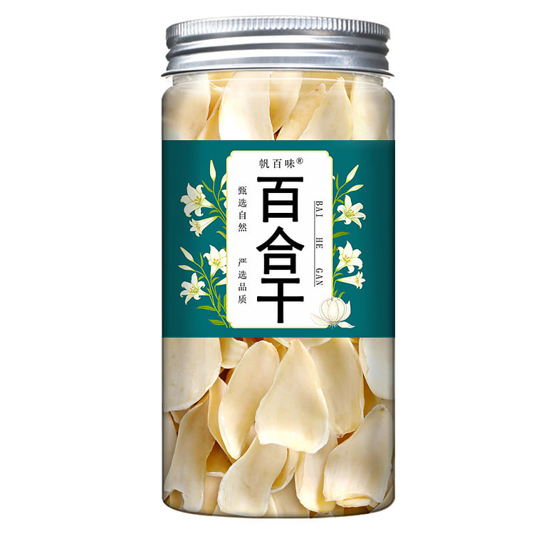 帆百味龙牙新鲜百合干货100g*1瓶