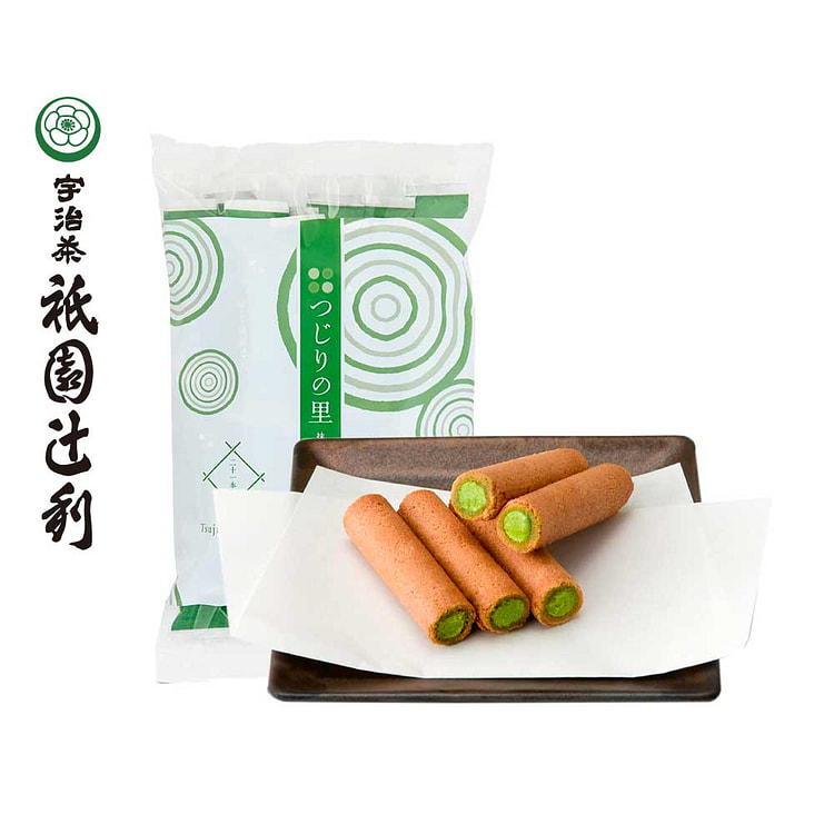 祇园辻利 抹茶夹心 蛋卷 21个