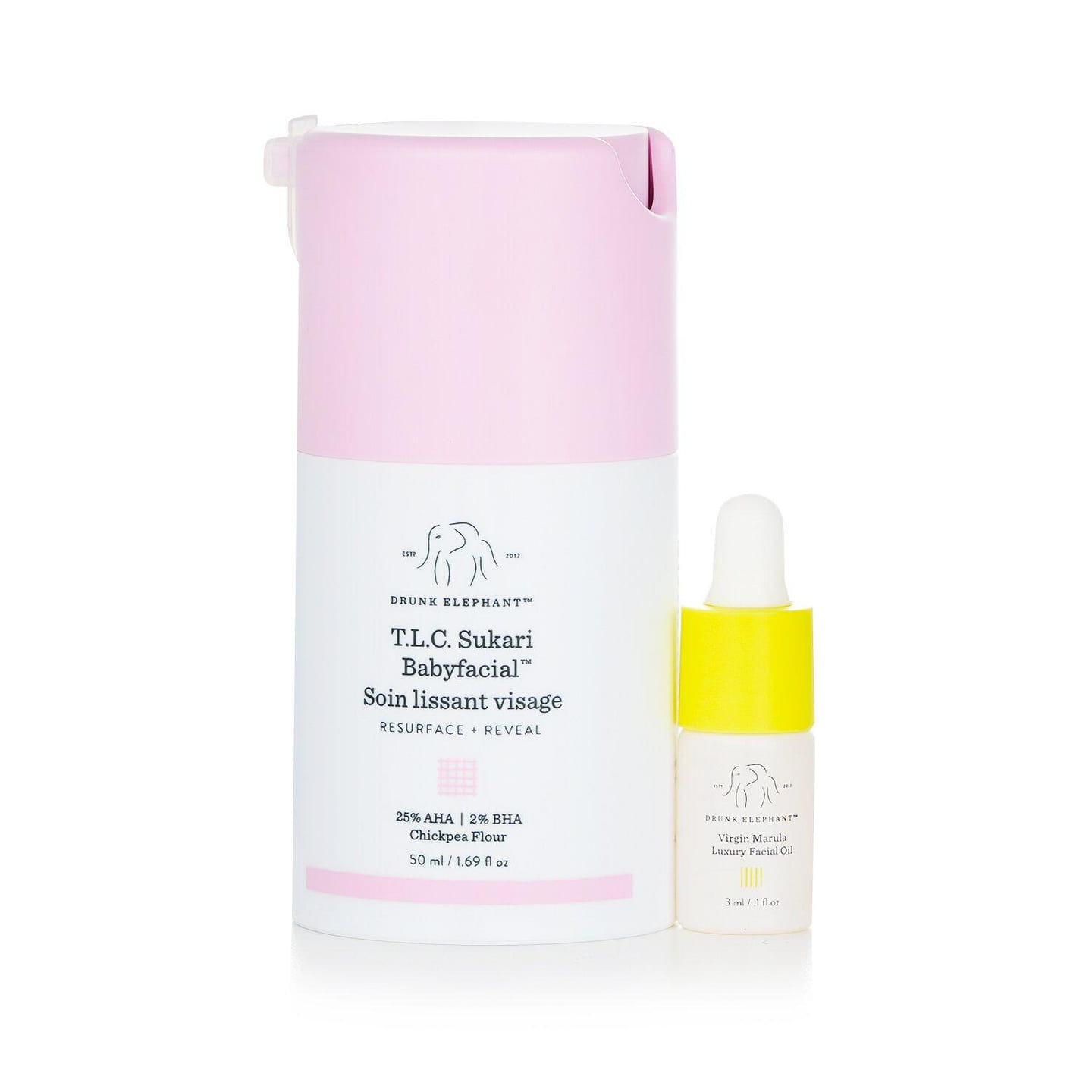 Drunk Elephant T.L.C. Sukari Babyfacial /- 50ml/1.69oz 50 ml