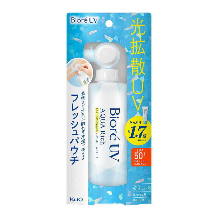 BIORE UV Aqua Rich Light Up Essence Sunscreen 120g