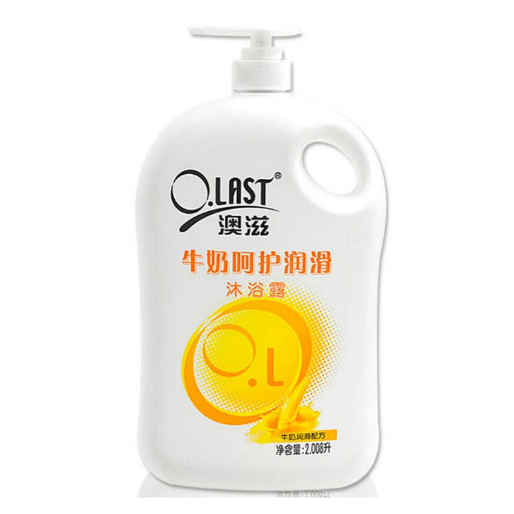 澳滋牛奶美白滋养沐浴露 2008ml 1 瓶