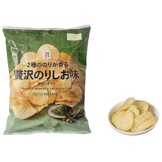711奢华海苔盐味厚切薯片150g 1 份