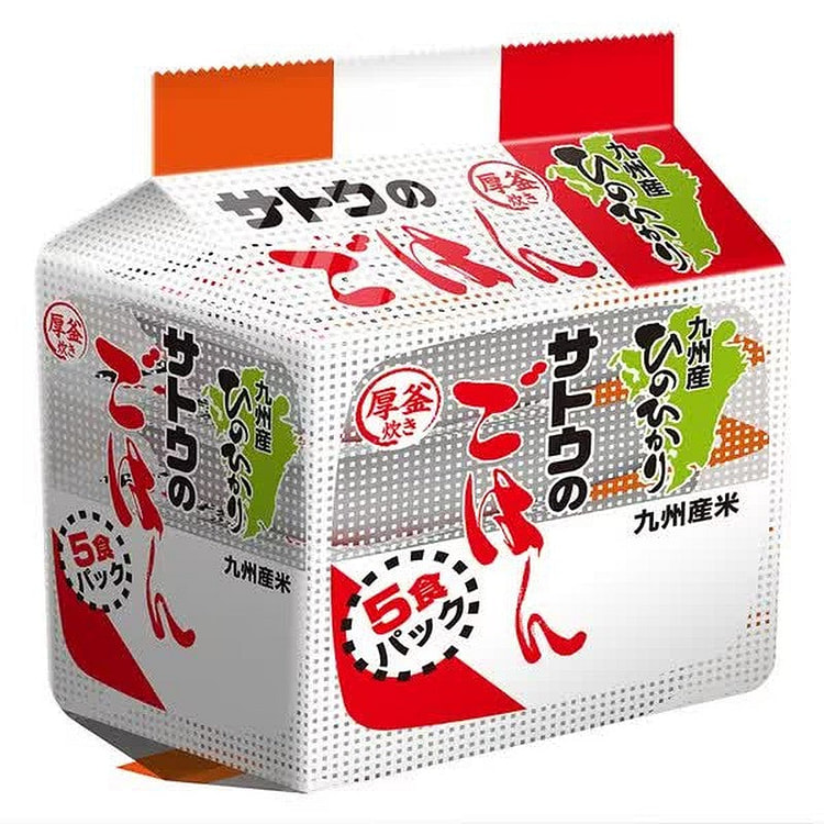 佐藤米九州Hinohikari 5餐Retort