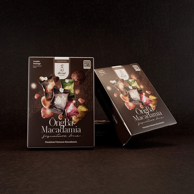 Premium Macadamia Gift Box - 4 Flavors