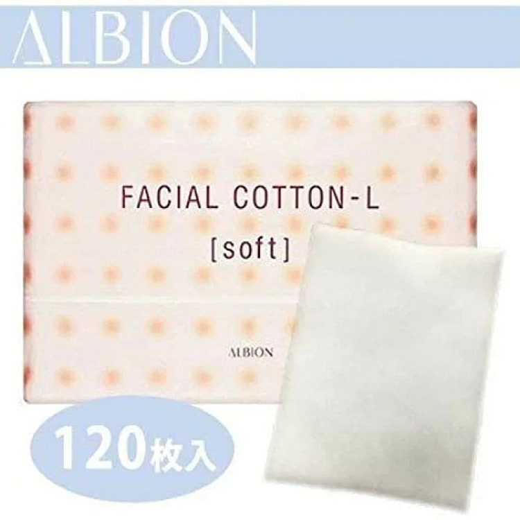 ALBION soft化妆棉120片