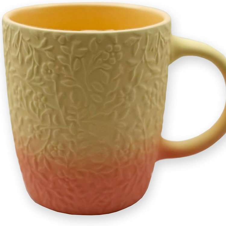 Soft Touch Embossed Ombre Mug 18Oz Coffee Mug 1 each