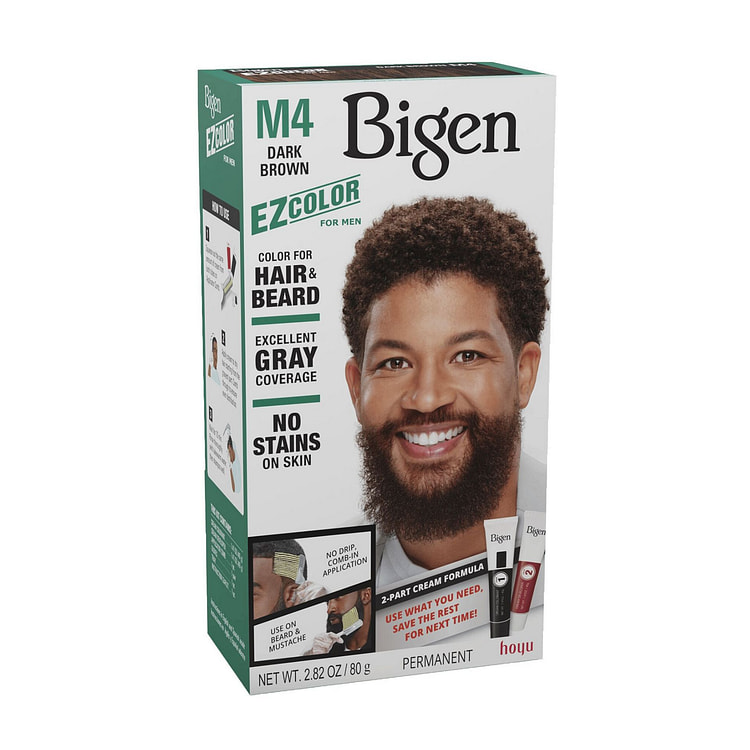Bigen Men's Hair Color M4 Dark Brown 1.41oz 1 each