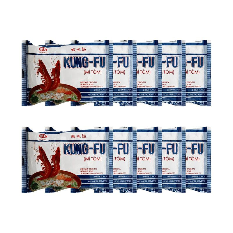 Kung Fu 虾味方便面 10 包 1 份