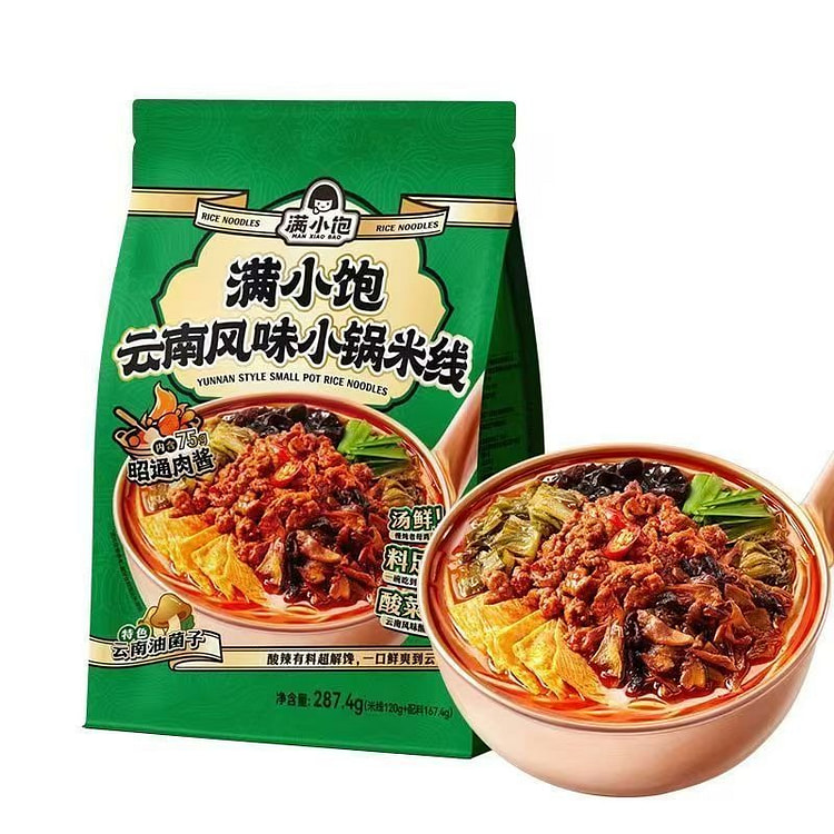 Manxiaobao Yunnan Small Pot Rice Noodles 287g 287 g