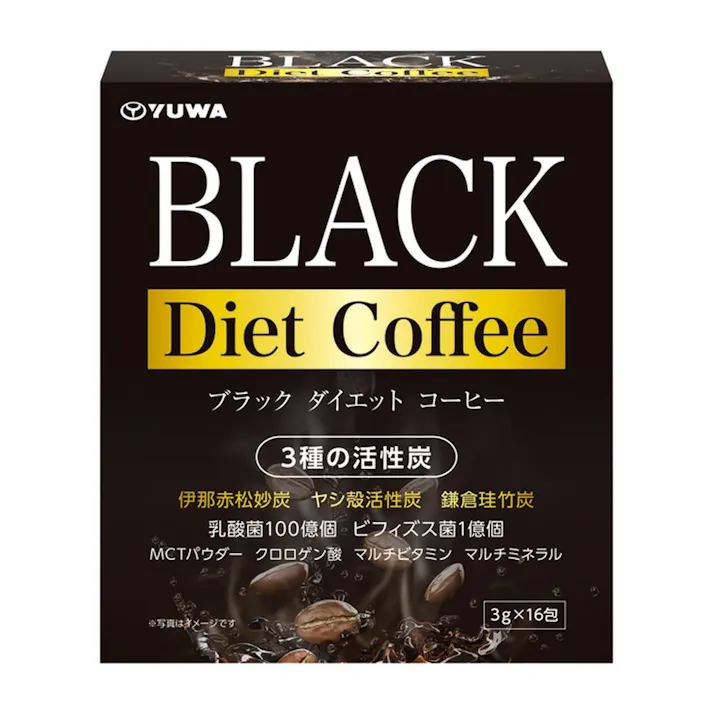 YUWA Fat burning Black Coffee 3gx16 1 each