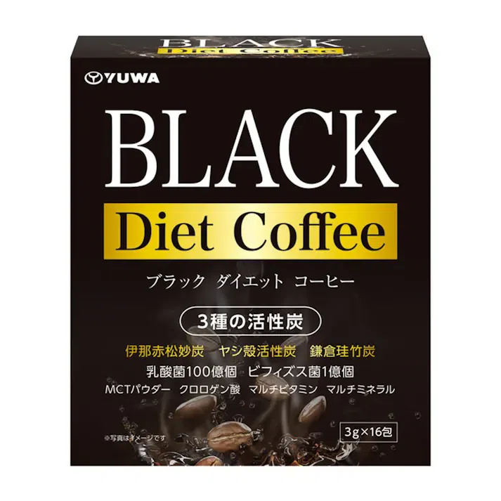 YUWA Fat burning Black Coffee 3gx16 1 each