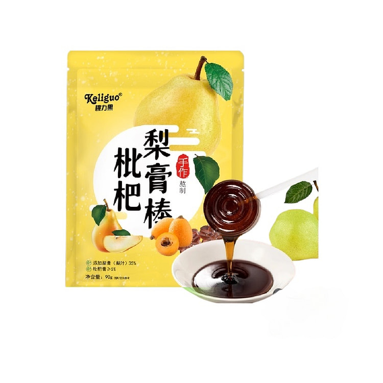 裸力果枇杷秋梨膏棒棒糖90g/袋