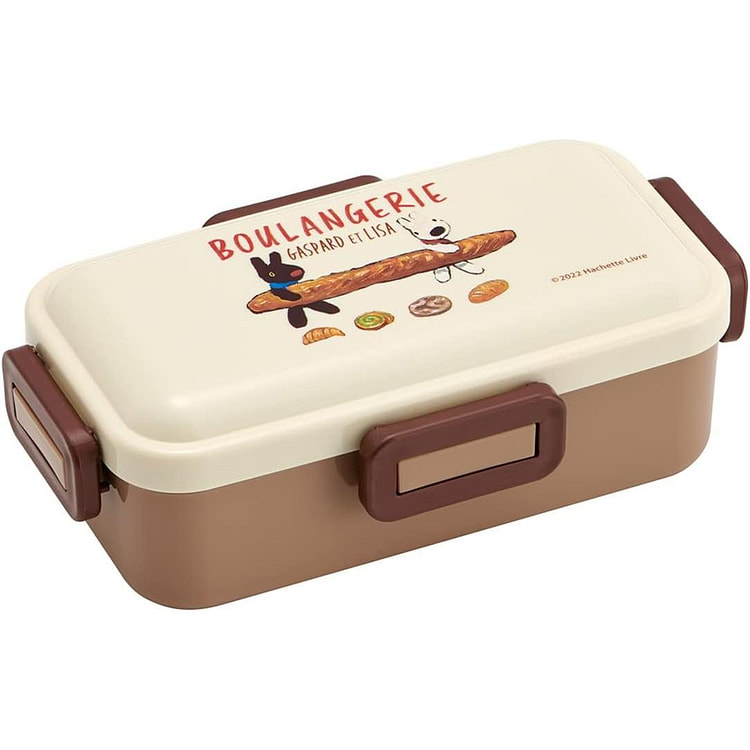 Skater Gaspard and Lisa Plastic Lunch Box 530ml
