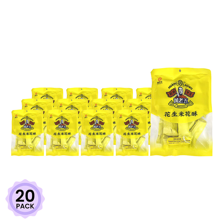 黃老五 花生米花酥 原味 228 克*20 包