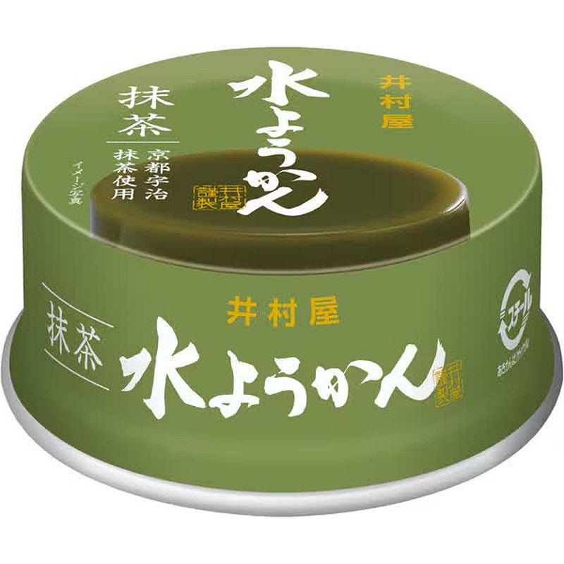 Imuraya Canned Mizu Yokan Matcha 83g 1 each