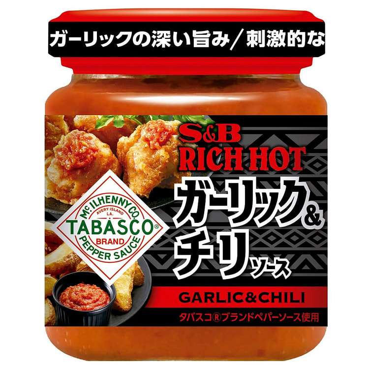 S&B TABASCO 浓郁蒜蓉辣酱 110g