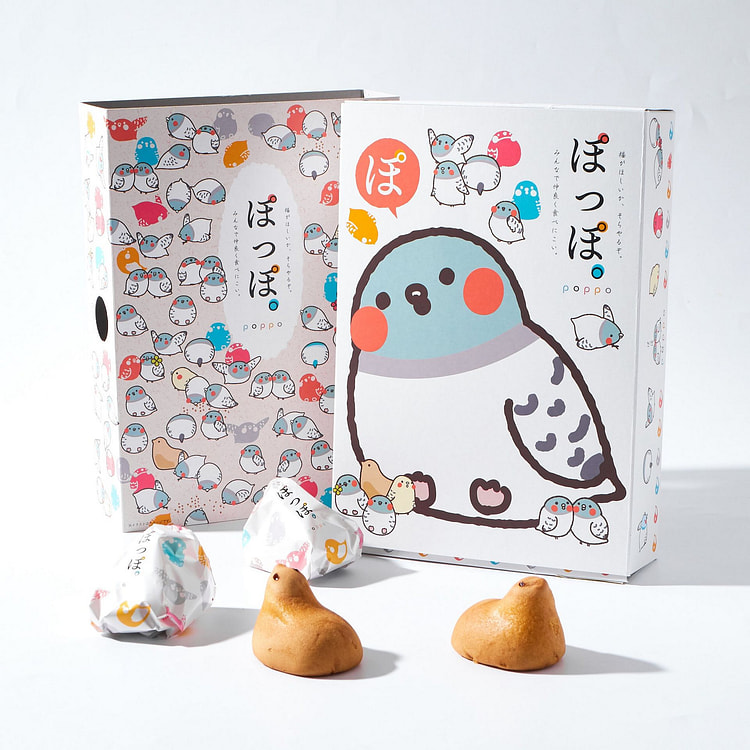 Poppo 白豆馒头蛋糕(9个)