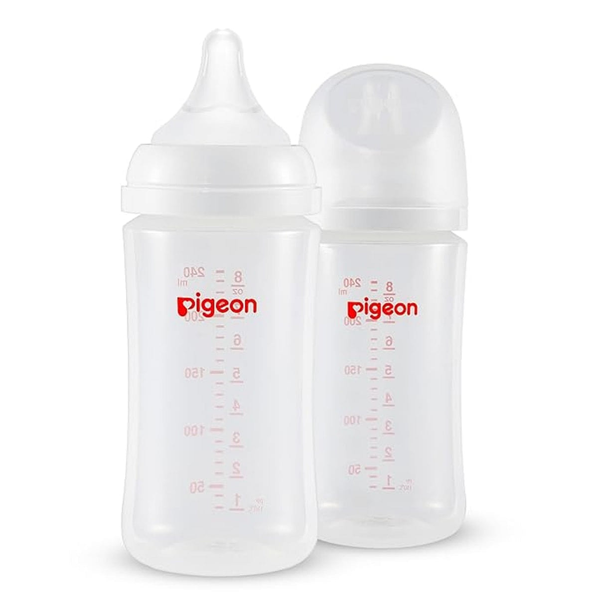 贝亲 PP奶瓶宽口径第3代 240ML配M奶嘴 2 瓶