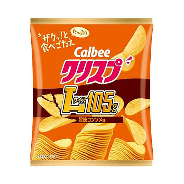 Calbee Crispy Savory Clear Soup Potato Chips