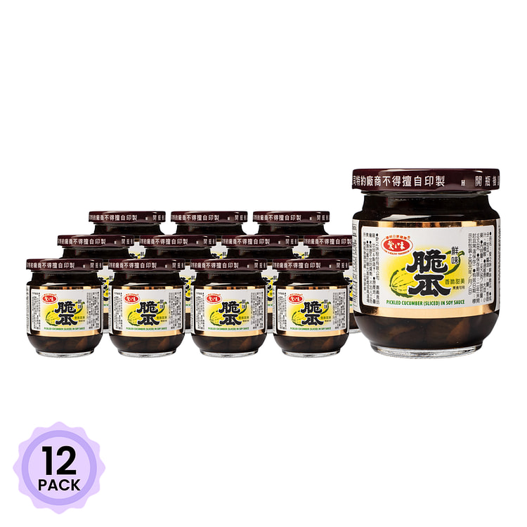 爱之味 脆瓜 6.3 盎司*12 包