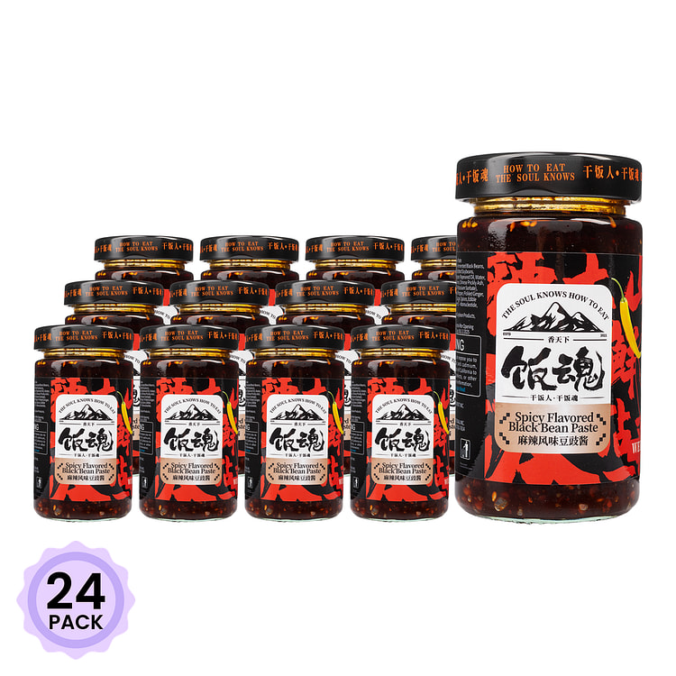 香天下饭魂 麻辣风味豆豉酱 200 克*24 包