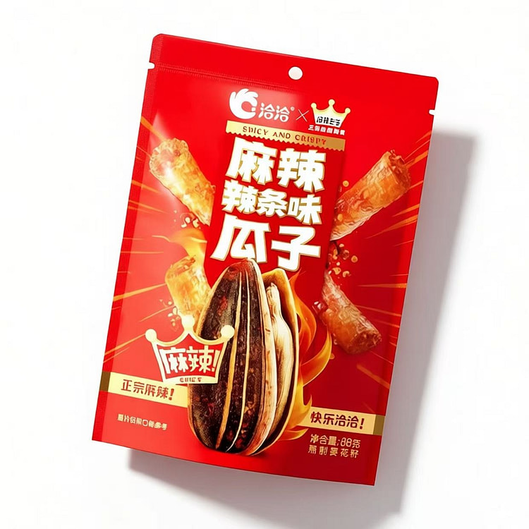 ChaCha Spicy Stick Flavor Sunflower Seeds 88g*1bag 88 g