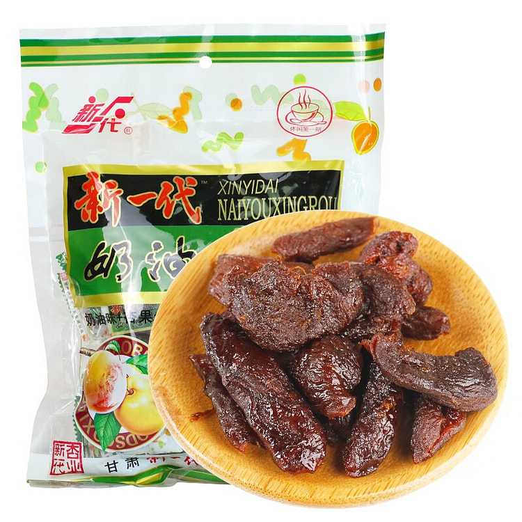 新一代 奶油杏肉干500g蜜饯果干
