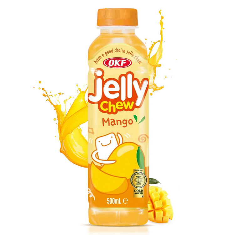 OKF Coconut Juice with Coconut Jelly Mango -20pk