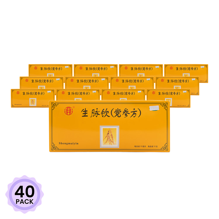 北京同仁堂 生脉饮口服液党参方10ml*10支 1 盒*40 包