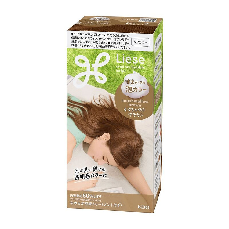 Kao Liese Prettia FoamColor Marshmallow Brown115mL 115 ml