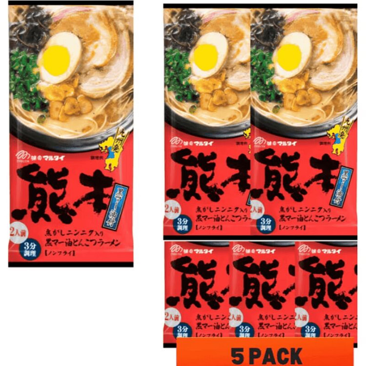 MARUTAIBlackSesameOilGarlicFlavorPorkBoneRamen 186 g